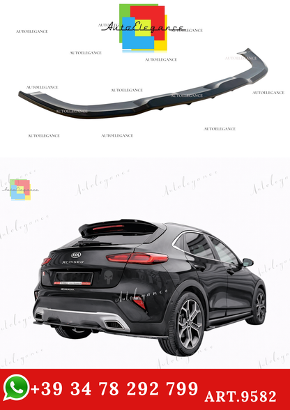 🔥ART.9582 SPLITTER POSTERIORE (CON BARRE VERTICALI) PER KIA XCEED Mk1🔥
