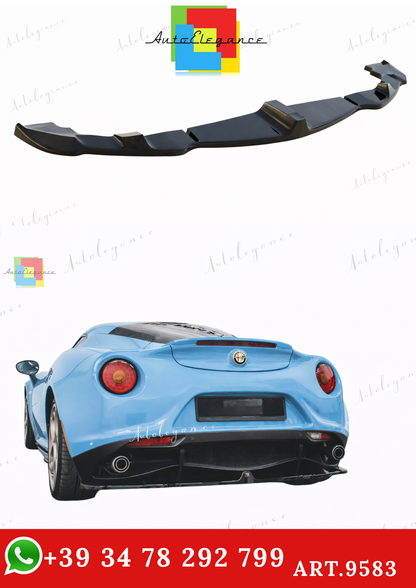 🔥ART.9583 SPLITTER POSTERIORE ADATTO PER  ALFA ROMEO 4C🔥