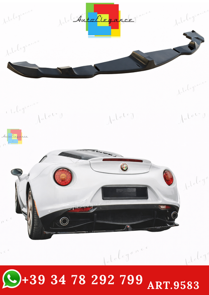 🔥ART.9583 SPLITTER POSTERIORE ADATTO PER  ALFA ROMEO 4C🔥