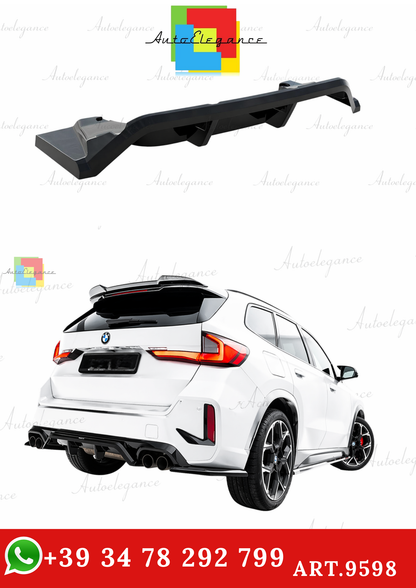 🔥ART.9598 SPLITTER POSTERIORE (CON BARRE VERTICALI) PER BMW X1 M35i U11🔥