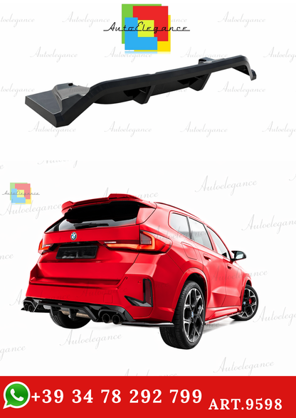 🔥ART.9598 SPLITTER POSTERIORE (CON BARRE VERTICALI) PER BMW X1 M35i U11🔥