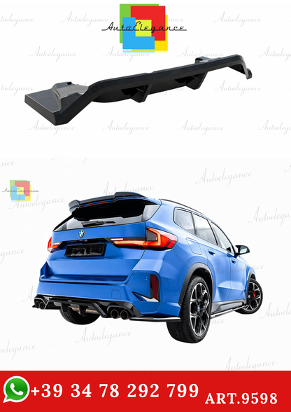 🔥ART.9598 SPLITTER POSTERIORE (CON BARRE VERTICALI) PER BMW X1 M35i U11🔥