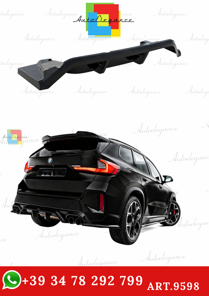 🔥ART.9598 SPLITTER POSTERIORE (CON BARRE VERTICALI) PER BMW X1 M35i U11🔥