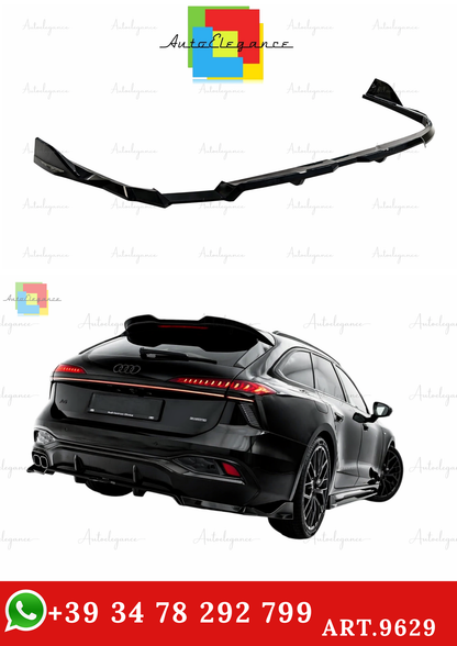 🔥ART.9629 SPLITTER POSTERIORE (CON BARRE VERTICALI) V.2 PER AUDI A6 S-LINE C9🔥