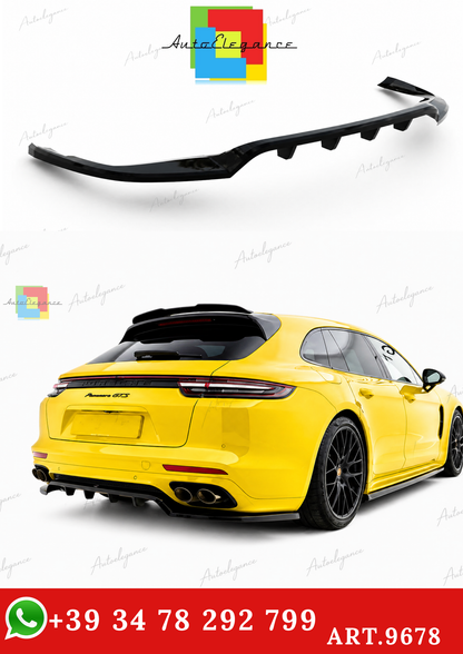 🔥ART.9678 SPLITTER POSTERIORE PORSCHE PANAMERA GTS SPORT TURISMO 971 FACELIFT🔥
