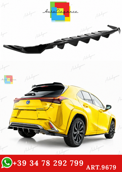 🔥ART.9679 SPLITTER POSTERIORE (CON BARRE VERTICALI) LEXUS UX F-SPORT Mk1🔥