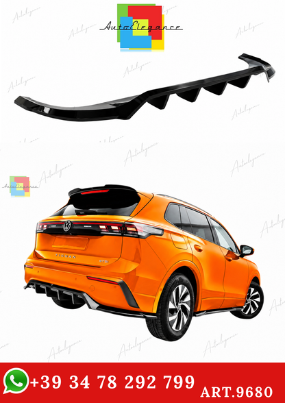 🔥ART.9680 SPLITTER POSTERIORE (CON BARRE VERTICALI) VW TIGUAN Mk3🔥
