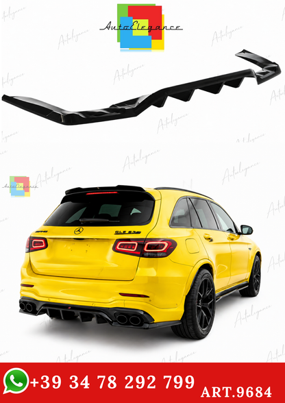 🔥ART.9684 SPLITTER POSTERIORE  MERCEDES-AMG GLC 43 SUV X253 FACELIFT🔥