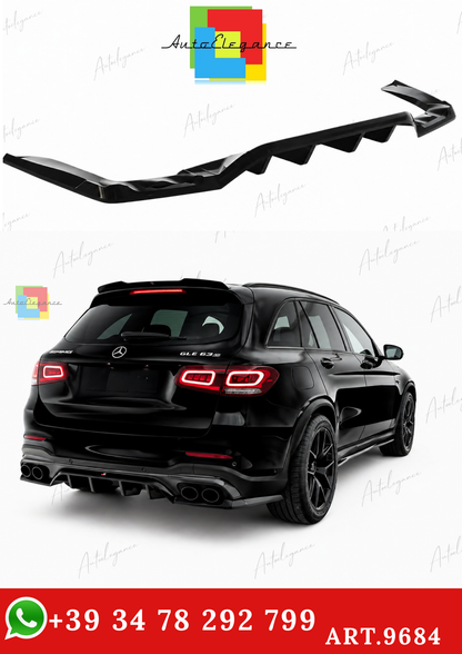 🔥ART.9684 SPLITTER POSTERIORE  MERCEDES-AMG GLC 43 SUV X253 FACELIFT🔥