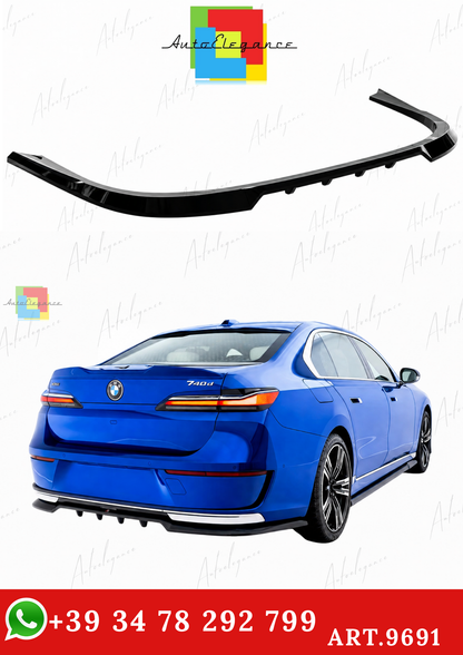 🔥ART.9691 SPLITTER POSTERIORE (CON BARRE VERTICALI) BMW SERIE 7 G70🔥