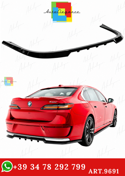 🔥ART.9691 SPLITTER POSTERIORE (CON BARRE VERTICALI) BMW SERIE 7 G70🔥