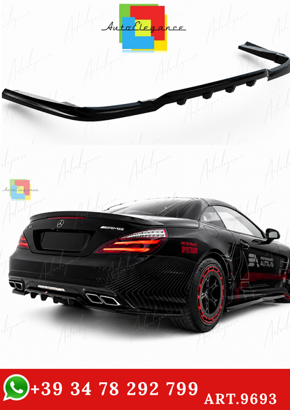 🔥ART.9693 SPLITTER POSTERIORE PER MERCEDES-BENZ SL 63 AMG R231🔥