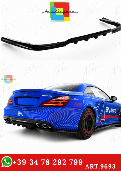 🔥ART.9693 SPLITTER POSTERIORE PER MERCEDES-BENZ SL 63 AMG R231🔥