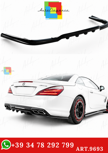 🔥ART.9693 SPLITTER POSTERIORE PER MERCEDES-BENZ SL 63 AMG R231🔥