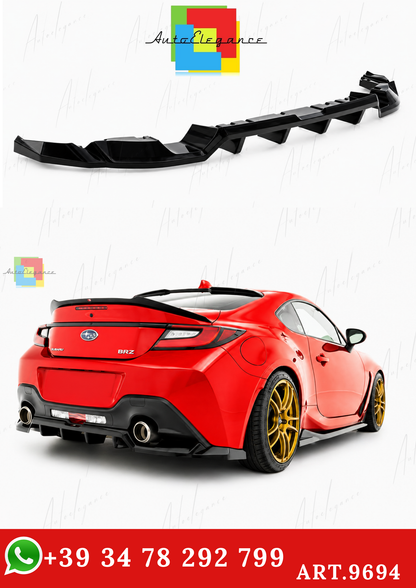 🔥ART.9694 SPLITTER POSTERIORE (CON BARRE VERTICALI) V.1 SUBARU BRZ Mk2🔥