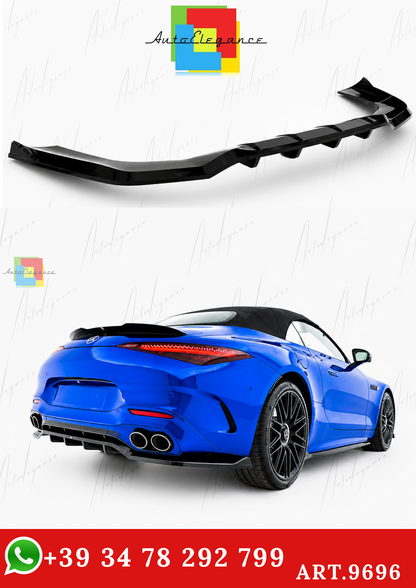 🔥ART.9696 SPLITTER POSTERIORE (CON BARRE VERTICALI) MERCEDES-AMG SL 63 R232🔥