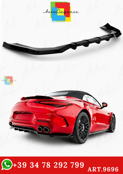 🔥ART.9696 SPLITTER POSTERIORE (CON BARRE VERTICALI) MERCEDES-AMG SL 63 R232🔥