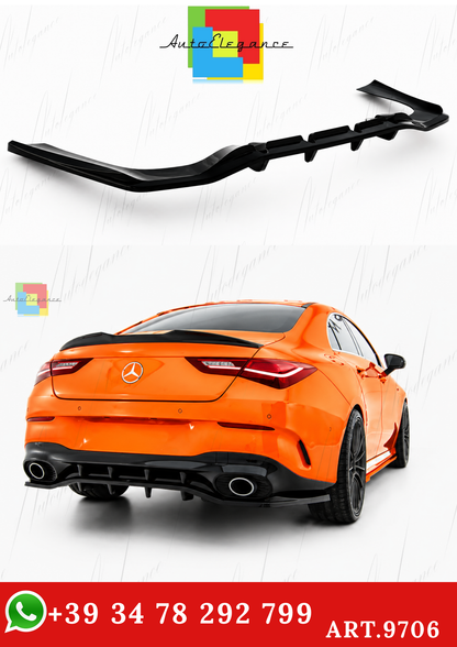 🔥ART.9706 SPLITTER POSTERIORE MERCEDES-AMG CLA 35 SHOOTING BRAKE C118 / X118🔥