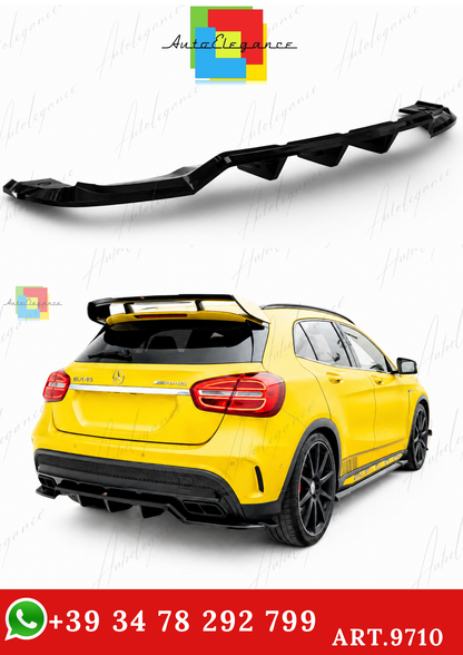 🔥ART.9710 SPLITTER POSTERIORE V.2 MERCEDES-BENZ GLA 45 AMG X156🔥