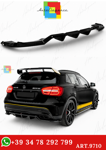 🔥ART.9710 SPLITTER POSTERIORE V.2 MERCEDES-BENZ GLA 45 AMG X156🔥