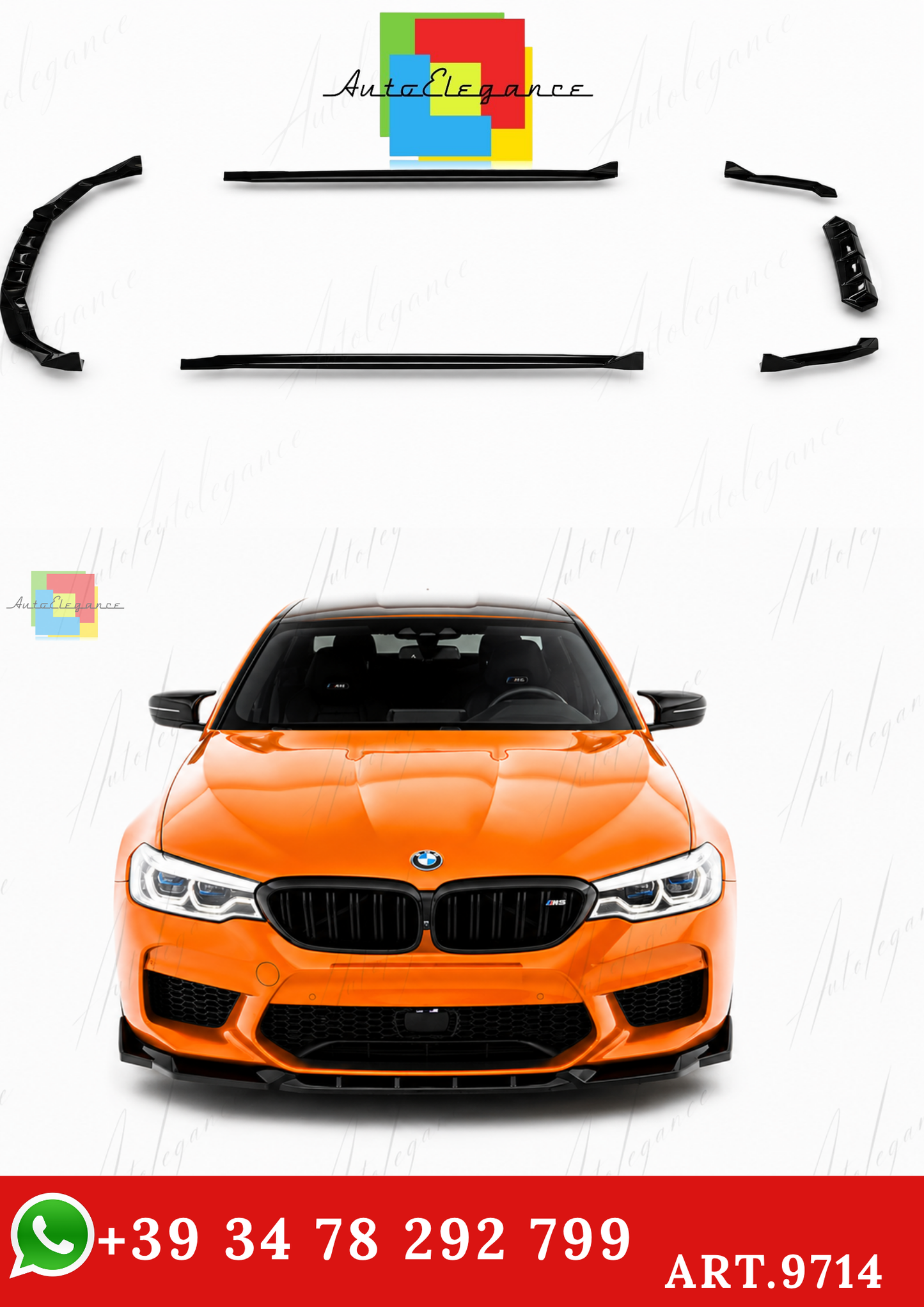 🔥ART.9714 BODYKIT ADATTO PER V.2 BMW M5 F90🔥