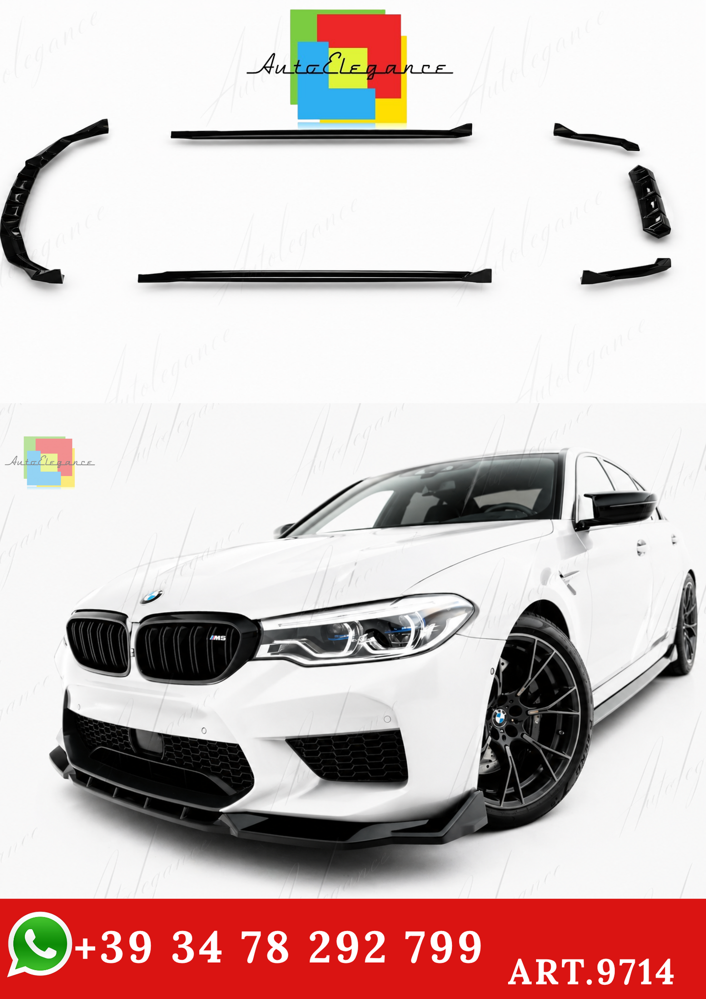 🔥ART.9714 BODYKIT ADATTO PER V.2 BMW M5 F90🔥