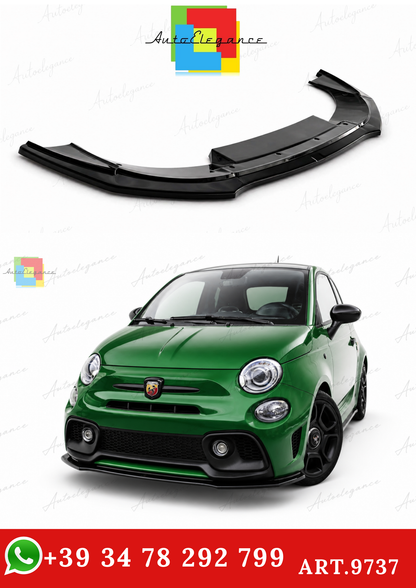 🔥ART.9737 SPLITTER ANTERIORE ADATTO PER ABAETH 595 Mk1 FACELIFT🔥