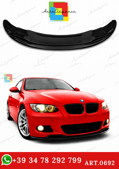 🔥ART.0692 SOTTO PARAURTI ANTERIORE PER BMW 3 E92 E93 M SPORT SPLITTER ABS🔥