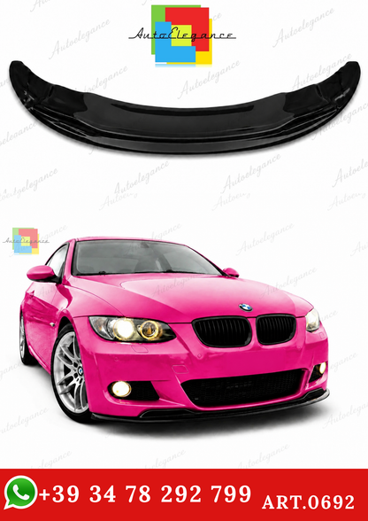 🔥ART.0692 SOTTO PARAURTI ANTERIORE PER BMW 3 E92 E93 M SPORT SPLITTER ABS🔥