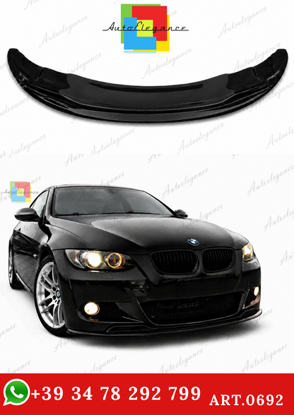 🔥ART.0692 SOTTO PARAURTI ANTERIORE PER BMW 3 E92 E93 M SPORT SPLITTER ABS🔥