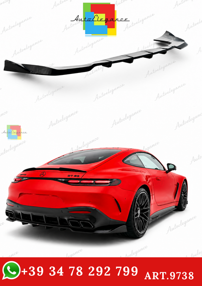 🔥ART.9738 SPLITTER POSTERIORE V.2 PER MERCEDES-AMG GT 63 / 55 / 63 S E C192🔥