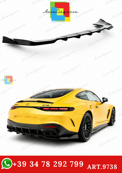 🔥ART.9738 SPLITTER POSTERIORE V.2 PER MERCEDES-AMG GT 63 / 55 / 63 S E C192🔥