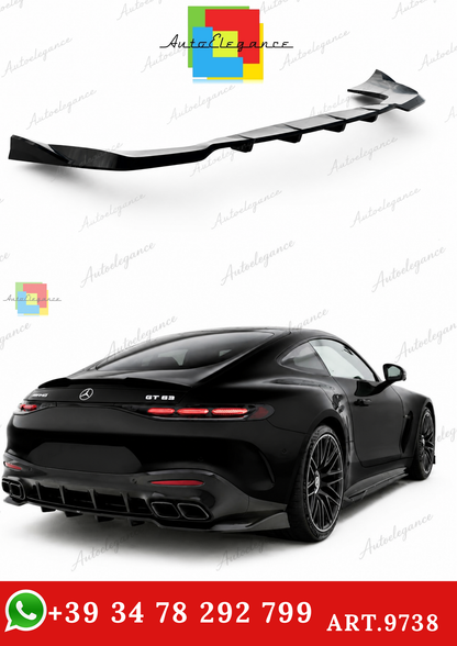 🔥ART.9738 SPLITTER POSTERIORE V.2 PER MERCEDES-AMG GT 63 / 55 / 63 S E C192🔥