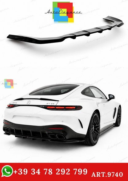 🔥ART.9740 SPLITTER POSTERIORE V.1 PER MERCEDES-AMG GT 63 / 55 / 63 S C192🔥