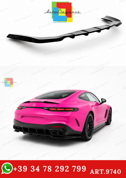🔥ART.9740 SPLITTER POSTERIORE V.1 PER MERCEDES-AMG GT 63 / 55 / 63 S C192🔥