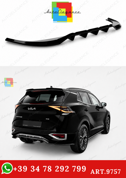 🔥ART.9757 SPLITTER POSTERIORE (CON BARRE VERTICALI) KIA SPORTAGE GT-LINE Mk5🔥