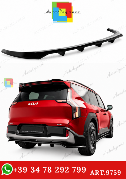 🔥ART.9759 SPLITTER POSTERIORE (CON BARRE VERTICALI) KIA EV9 GT-LINE Mk1🔥