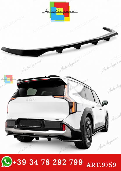🔥ART.9759 SPLITTER POSTERIORE (CON BARRE VERTICALI) KIA EV9 GT-LINE Mk1🔥