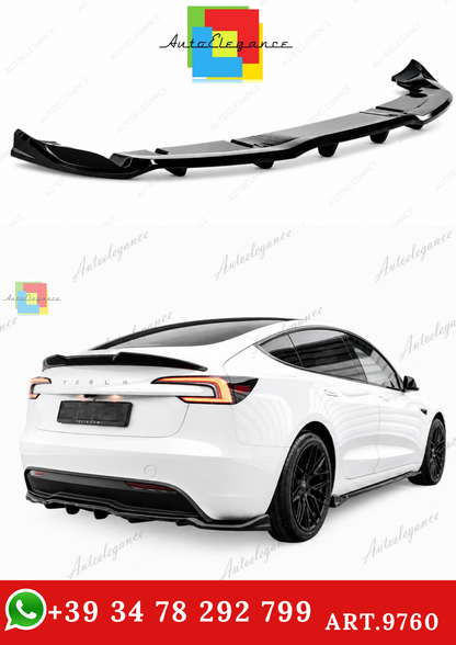🔥ART.9760 SPLITTER POSTERIORE V.1 TESLA MODEL 3 PROJECT HIGHLAND (RESTYLING)🔥