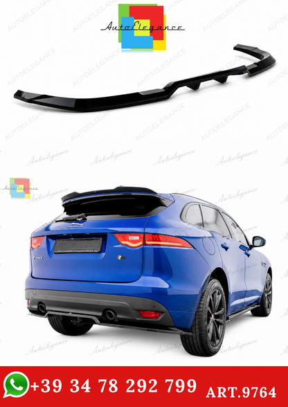 🔥ART.9764 SPLITTER POSTERIORE(CON BARRE VERTICALI) JAGUAR F-PACE R-SPORT X76🔥
