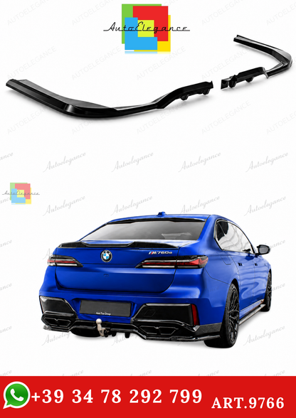 🔥ART.9766 SPLITTER POSTERIORE (CON BARRE VERTICALI) PER BMW M760E G70🔥