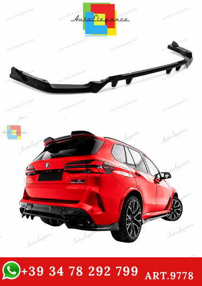 🔥ART.9778 SPLITTER POSTERIORE CON BARRE VERTICALI) BMW X5 M F95/ F95 FACELIFT🔥