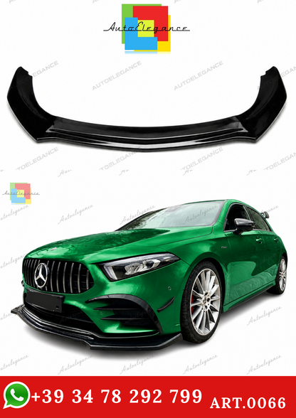 🔥ART.0066 SPLITTER ANTERIORE AMG ADATTO PER MERCEDES A W177 A35🔥