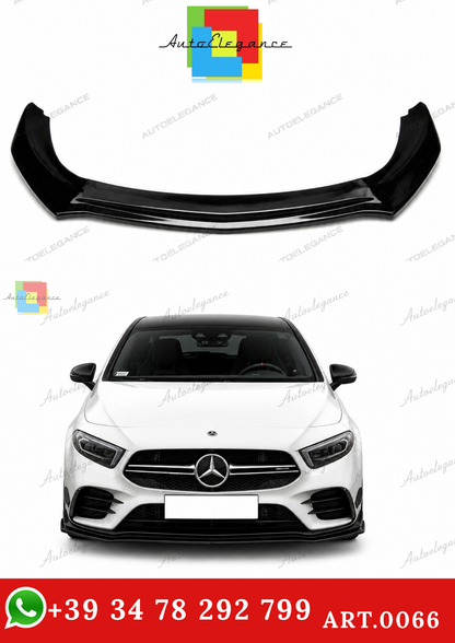 🔥ART.0066 SPLITTER ANTERIORE AMG ADATTO PER MERCEDES A W177 A35🔥