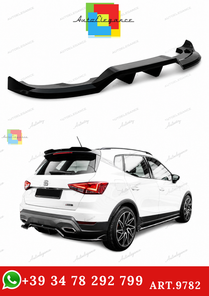 🔥ART.9782 SPLITTER POSTERIORE CON BARRE VERTICALI) SEAT ARONA FR Mk1 FACELIFT🔥