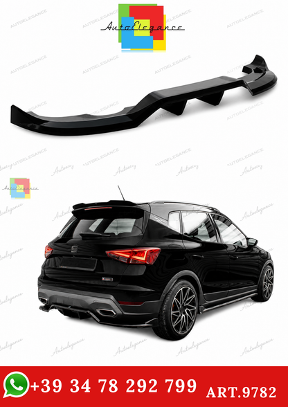 🔥ART.9782 SPLITTER POSTERIORE CON BARRE VERTICALI) SEAT ARONA FR Mk1 FACELIFT🔥