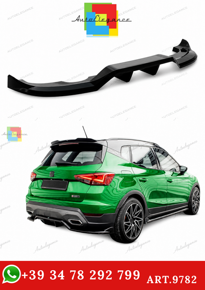 🔥ART.9782 SPLITTER POSTERIORE CON BARRE VERTICALI) SEAT ARONA FR Mk1 FACELIFT🔥