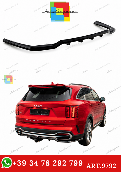 🔥ART.9792 SPLITTER POSTERIORE (CON BARRE VERTICALI ) KIA SORENTO Mk4🔥