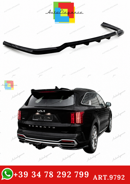 🔥ART.9792 SPLITTER POSTERIORE (CON BARRE VERTICALI ) KIA SORENTO Mk4🔥