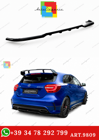 🔥ART.9809 SPLITTER POSTERIORE(CON BARRE VERTICALI) MERCEDES-BENZ A45 AMG W176🔥